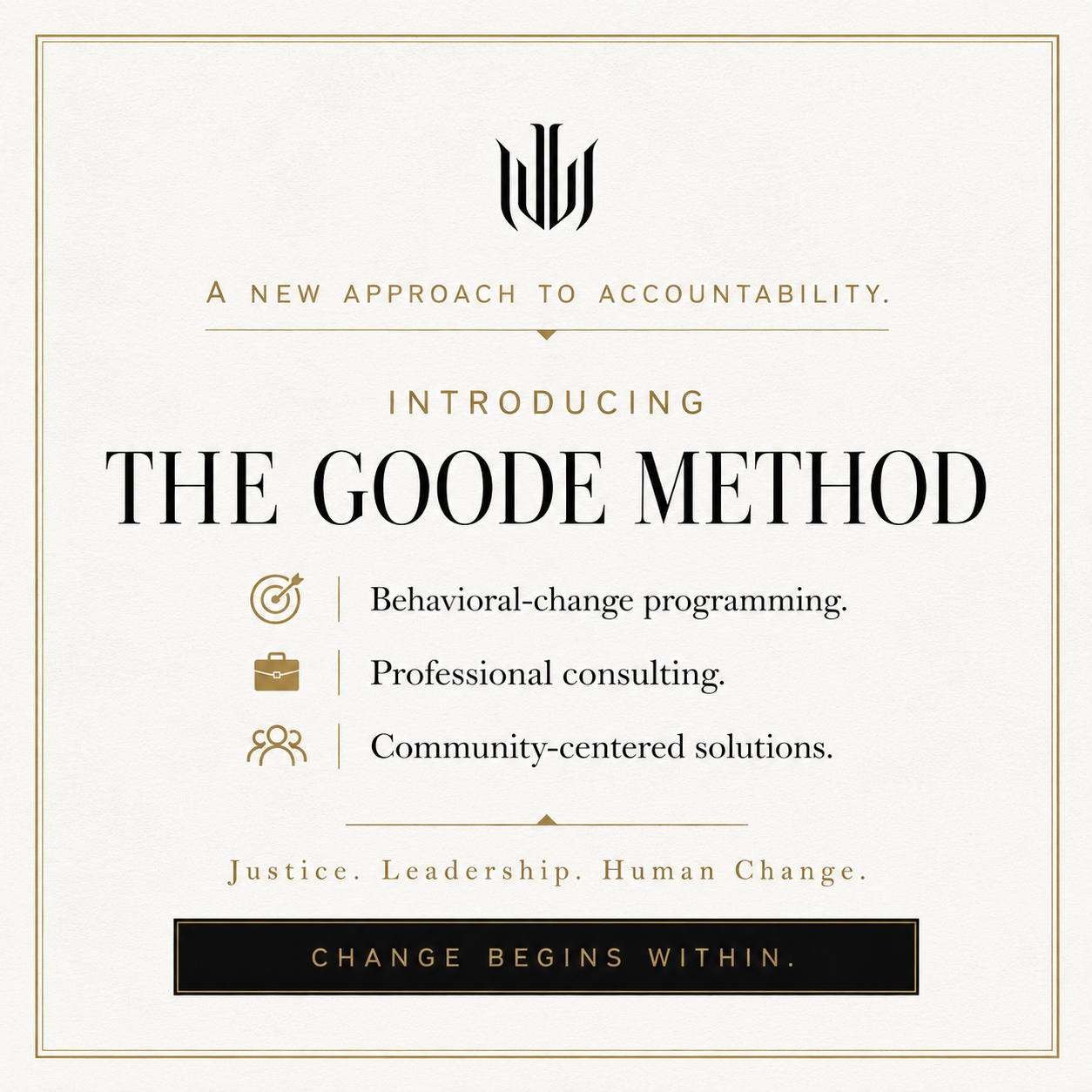 The Goode Method program overview